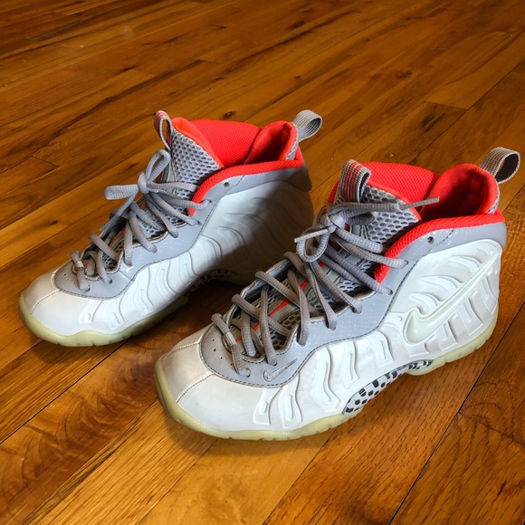 Nike Air Foamposite Pro Pure Platinum Wolf Grey - Picture 7 of 8